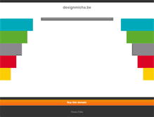Tablet Screenshot of designmicha.be